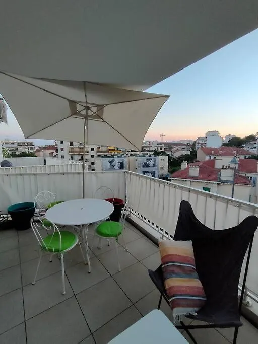 Terrasse - Studio Californie location